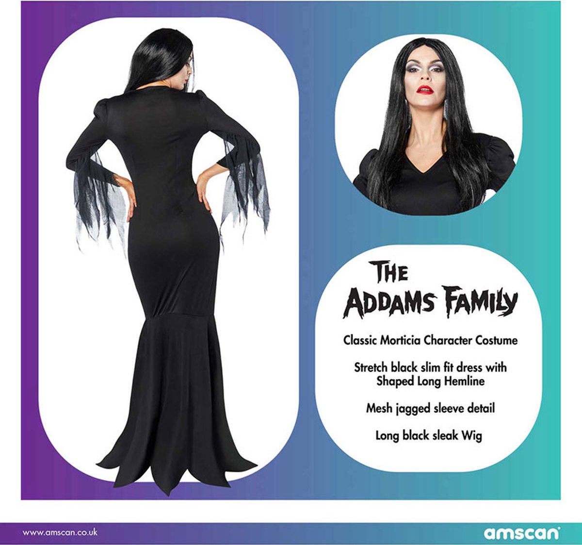 Morticia Kostuum