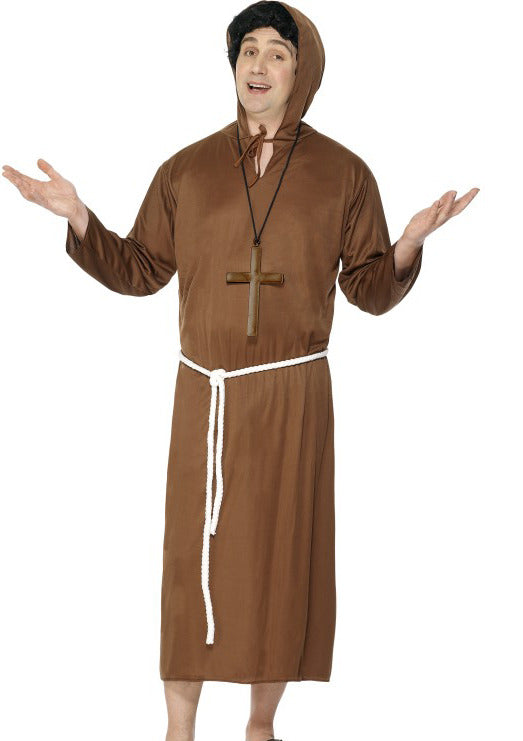 Monniken Kostuum Bruin