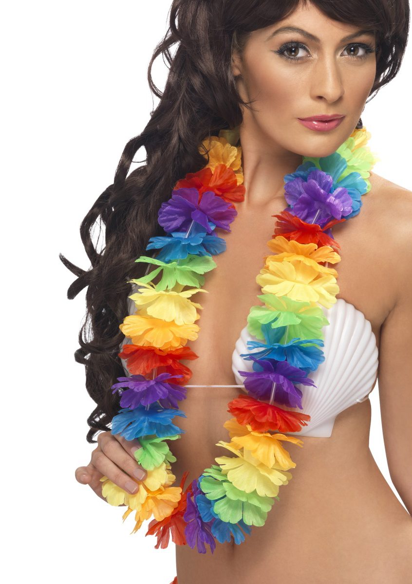 Hawaiiaanse Rainbow Lei