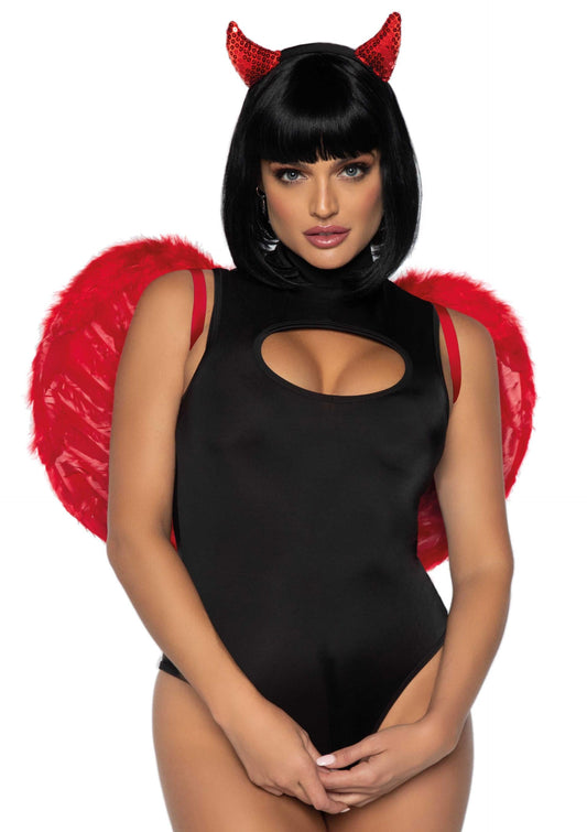 Marabou Feather Devil Wings