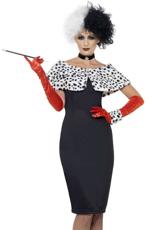Cruella De Ville Dalmatier Jurk