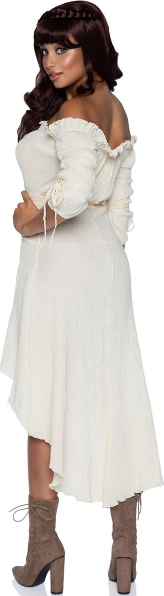 Gauze Peasant Dress