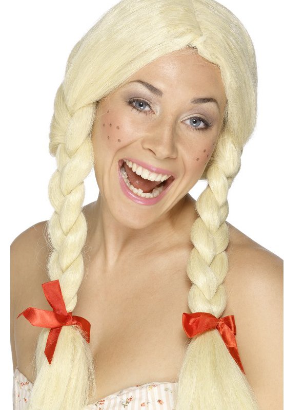 Blonde Heidi Pruik