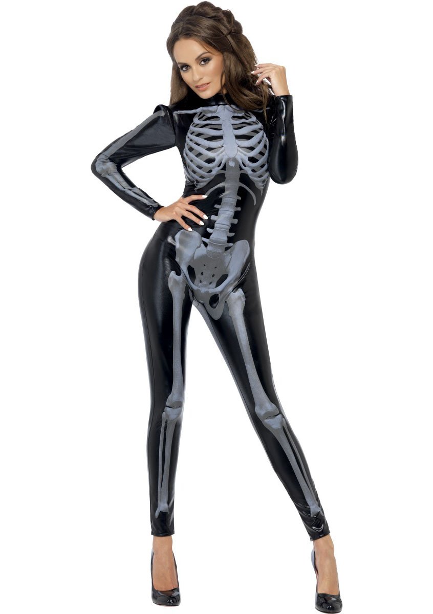 Skeletten Catsuit