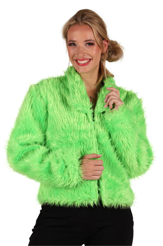 Bontjasje Neongroen M/L