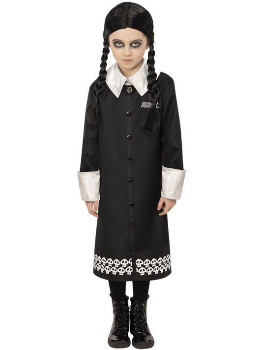 Girls Addams Family Wednesday Costume