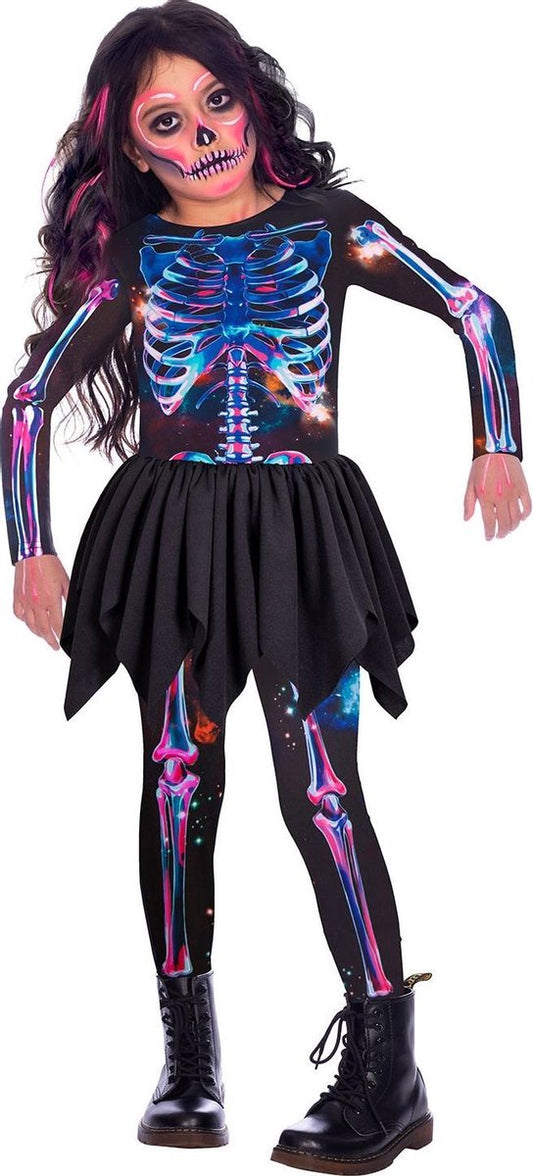 Neon Skelet Girl