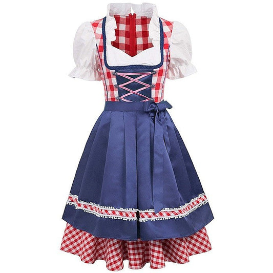 Dirndljurk Edelweiss Rood
