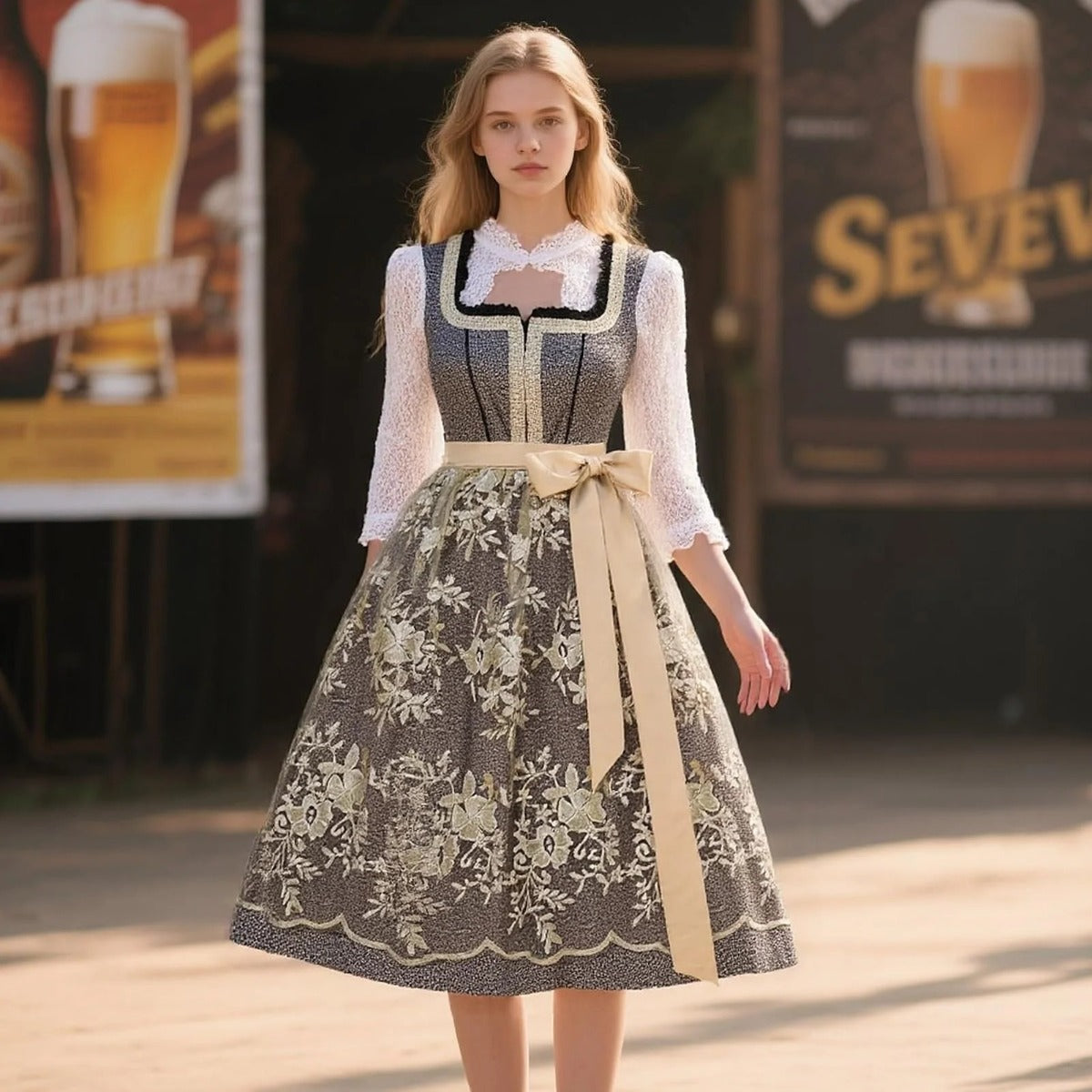 Dirndl Hildegard 3 delig