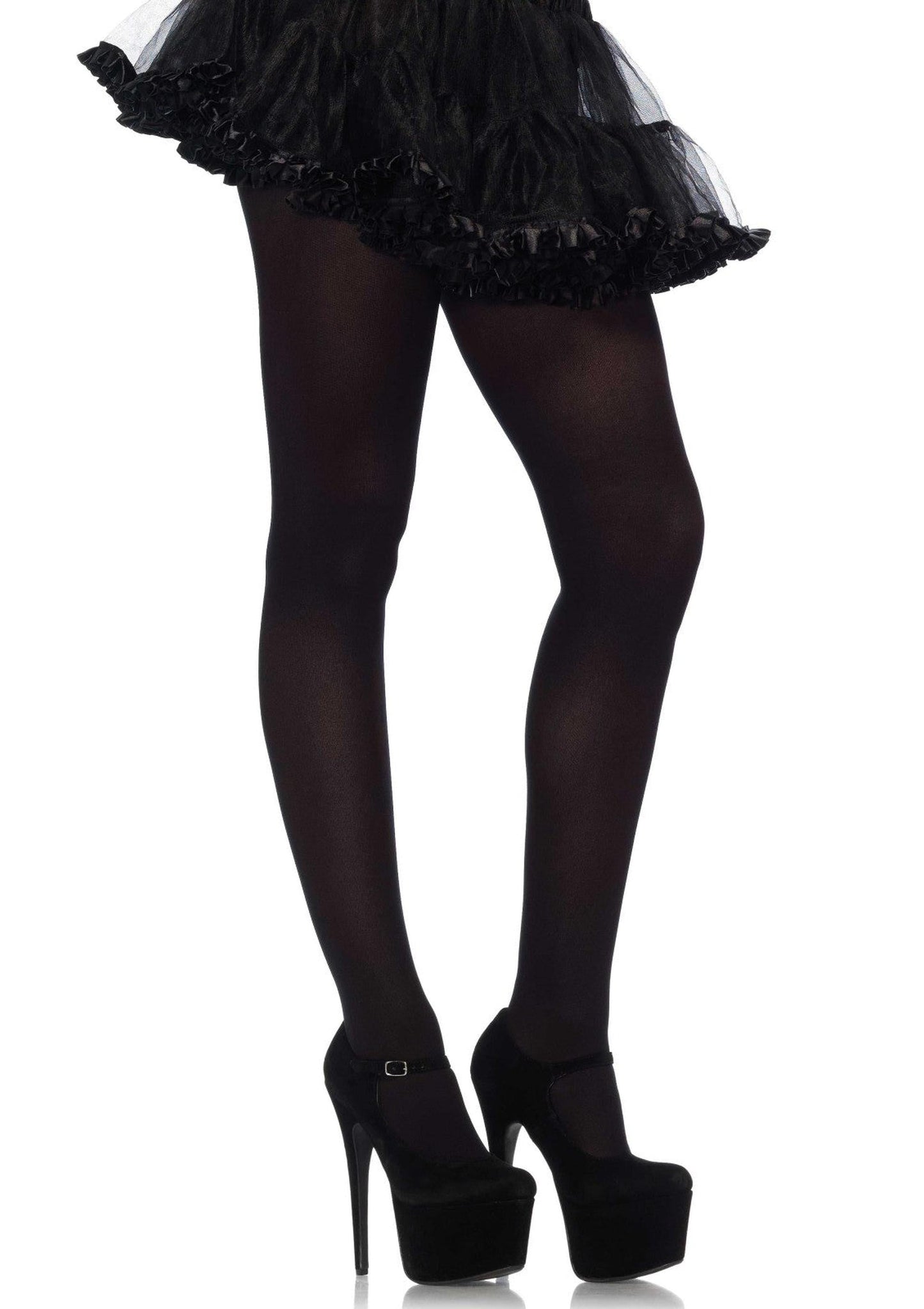 Elastane Opaque Pantyhose