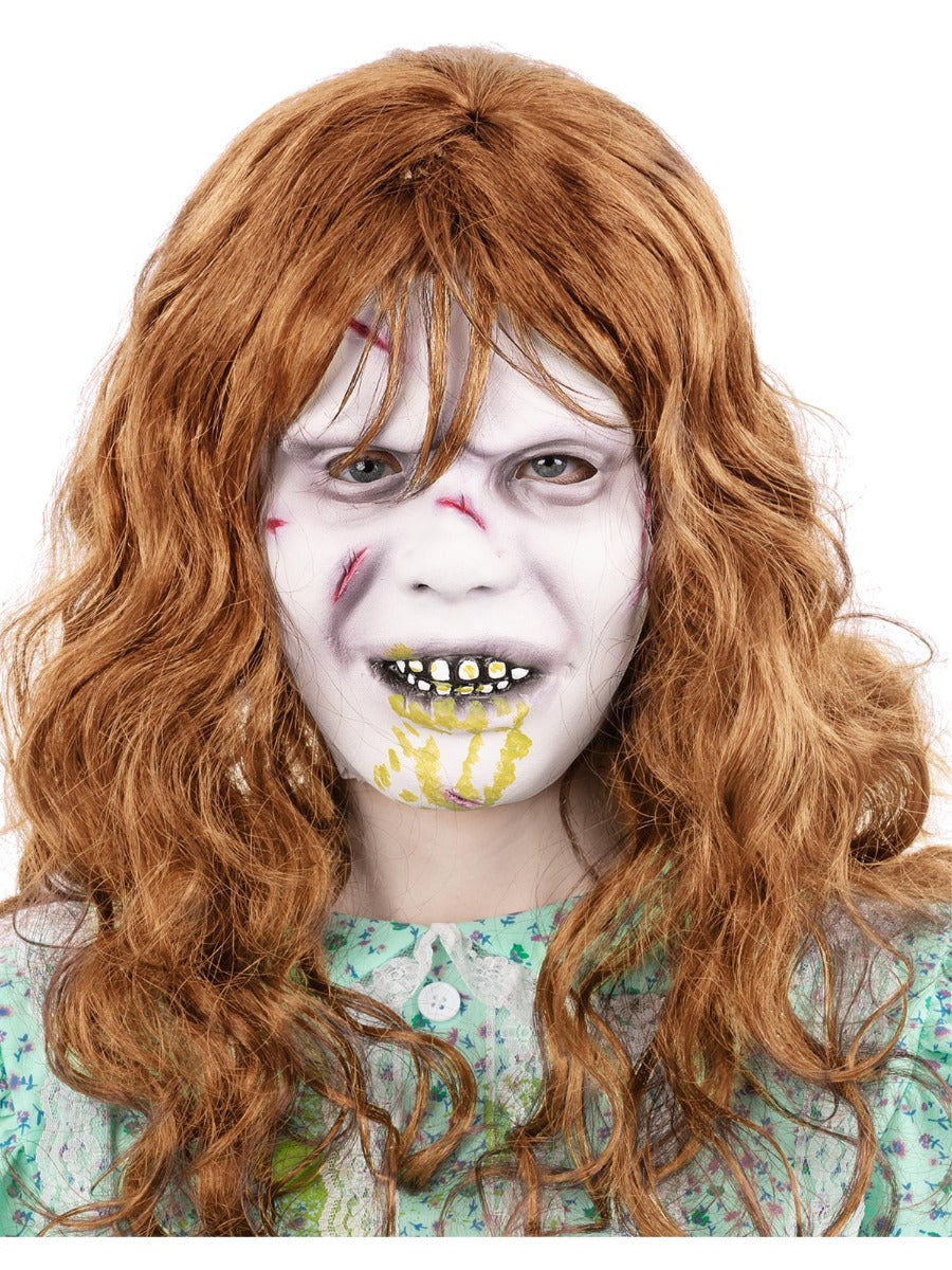 The Exorcist Regan Mask with Attached Hair