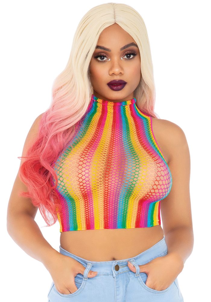 Regenboog Net Top
