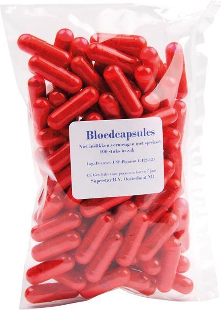 Bloed casules (100stuks)