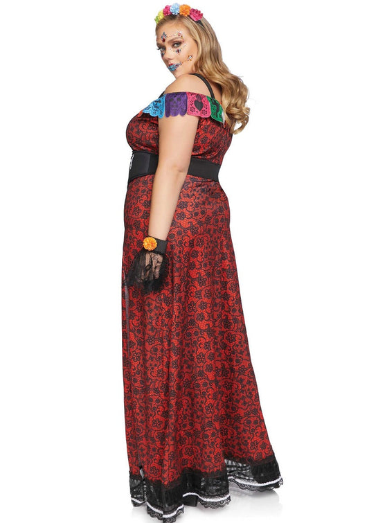Plus Deluxe Day Of The Dead Dress