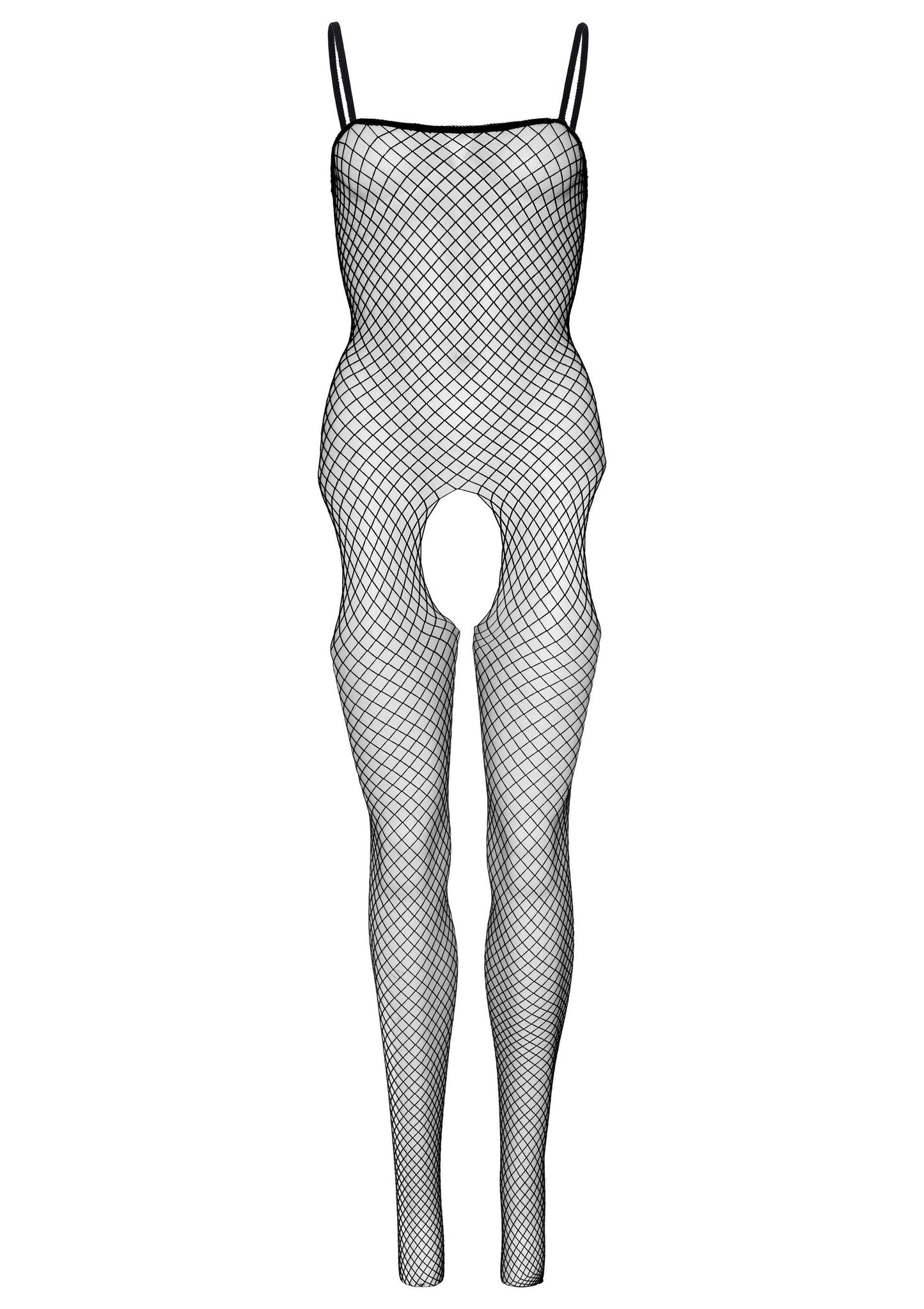 Seamless Net Suspender Bodystocking