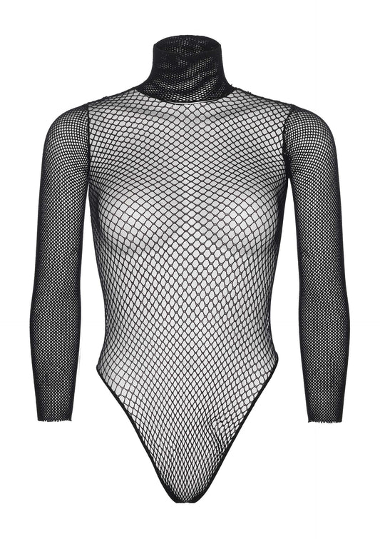 Long Sleeved Bodysuit with Snap Crotch