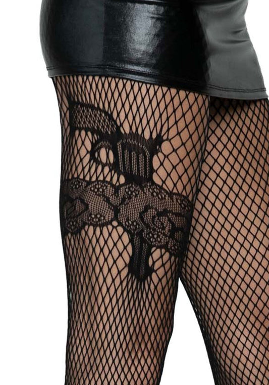 Gunslinger Garter Net Pantyhose