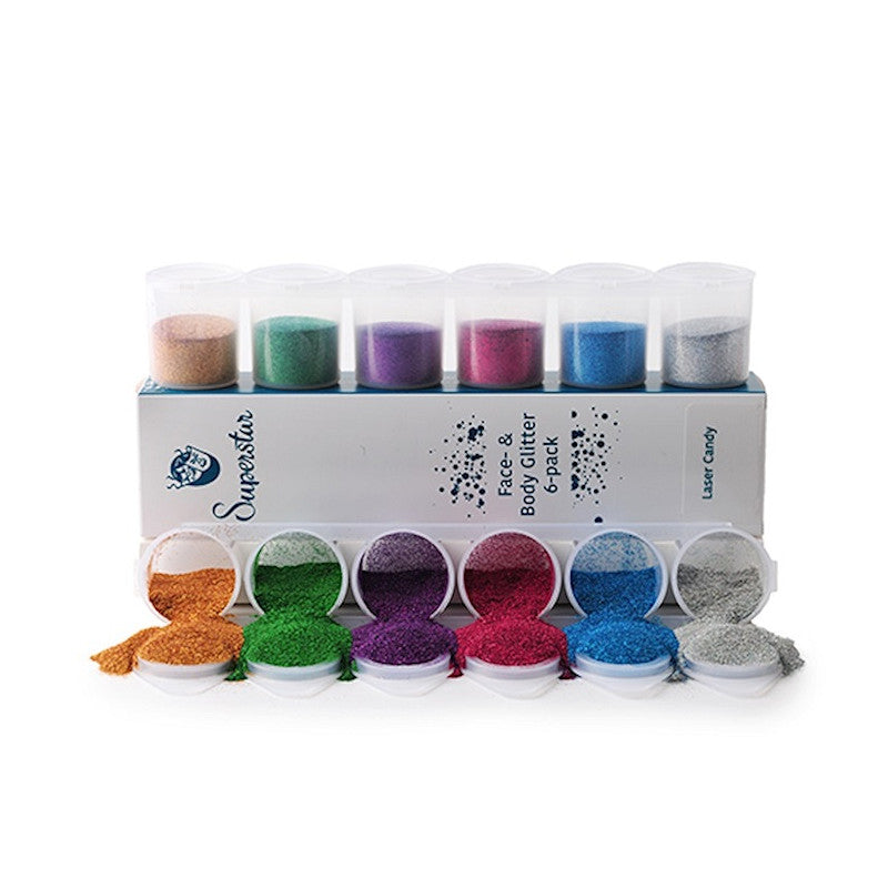 Laser Candy Glitter Mix Sixpack 90 ml