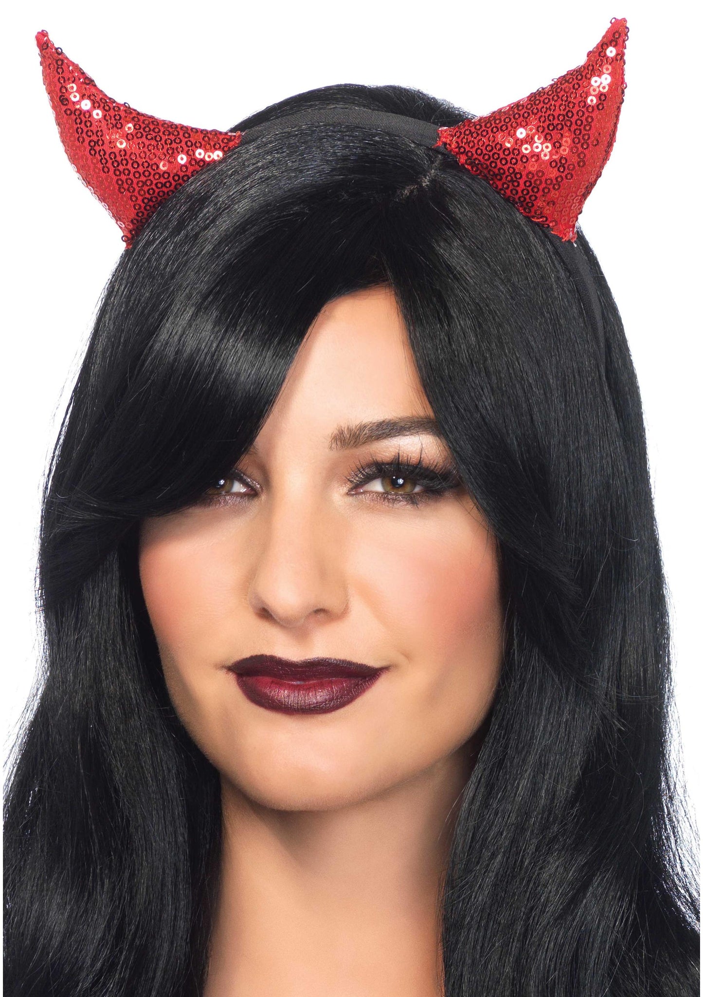 Sequin Devil Horns