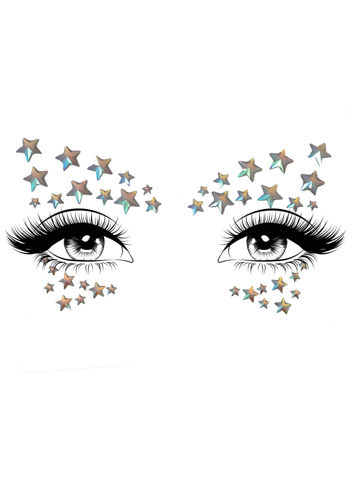 Celeste Glow In The Dark Face Jewels