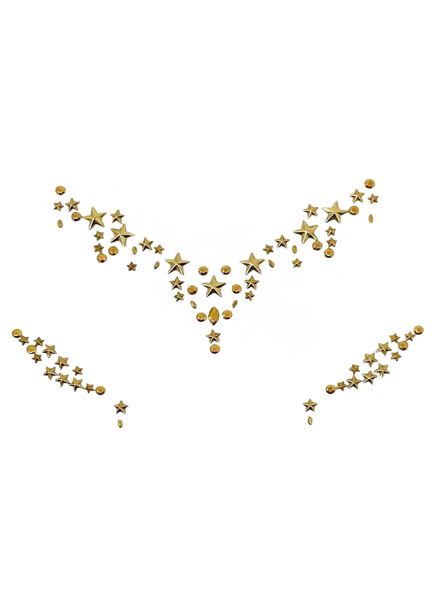 Star Sign Face Jewels Sticker