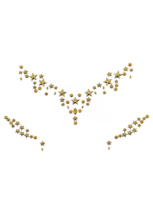 Star Sign Face Jewels Sticker