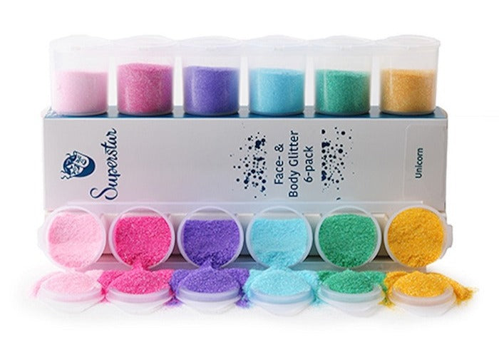 Unicorn Glitter Mix Sixpack 90 ml