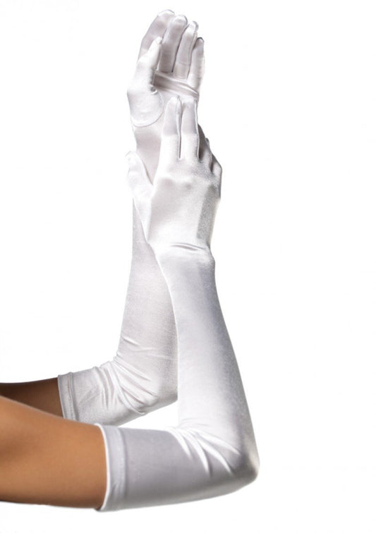 Satijnen Handschoenen, 6 kleuren