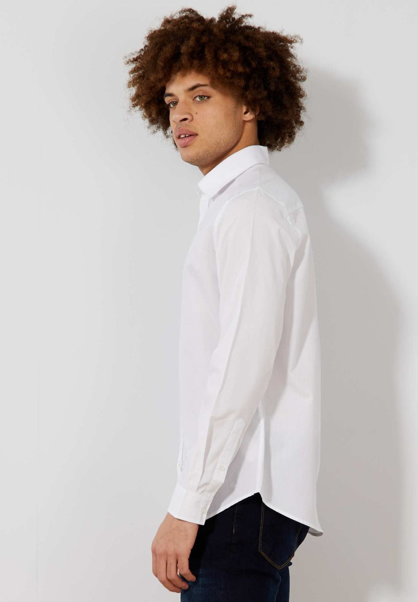 Witte Heren Blouse