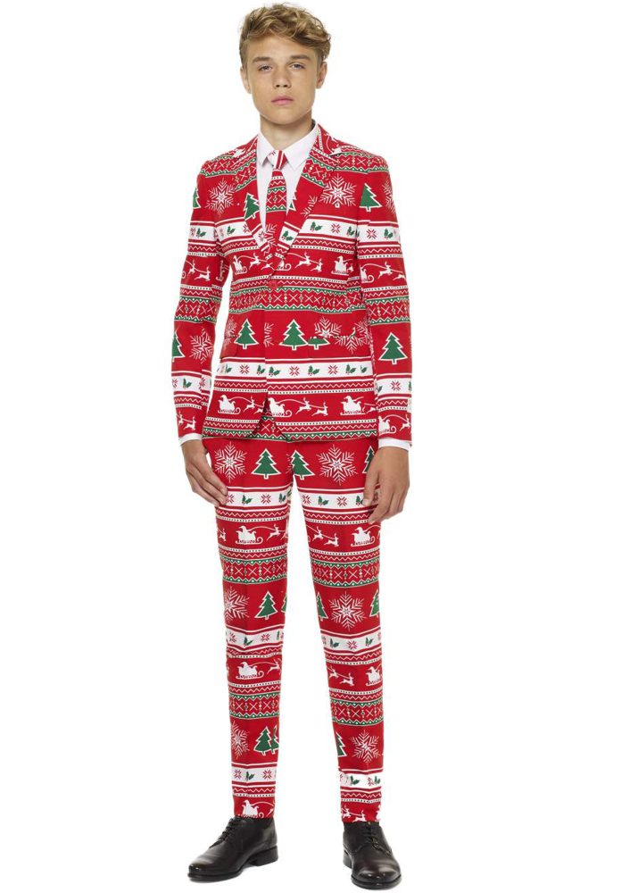 Teen boys Winter wonderland