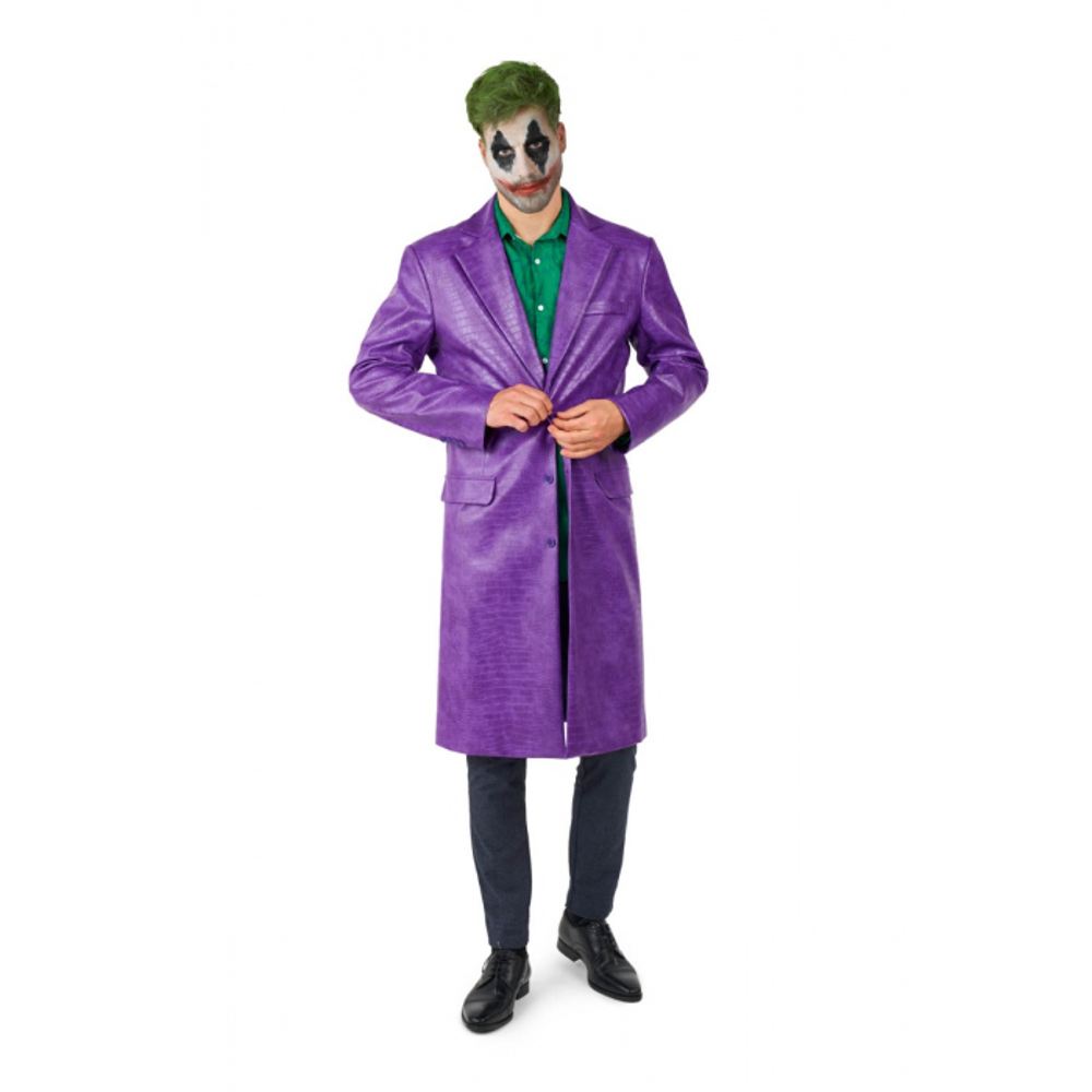 Lange Joker Jas Paars