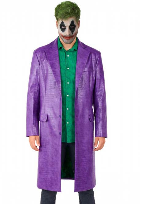 Lange Joker Jas Paars
