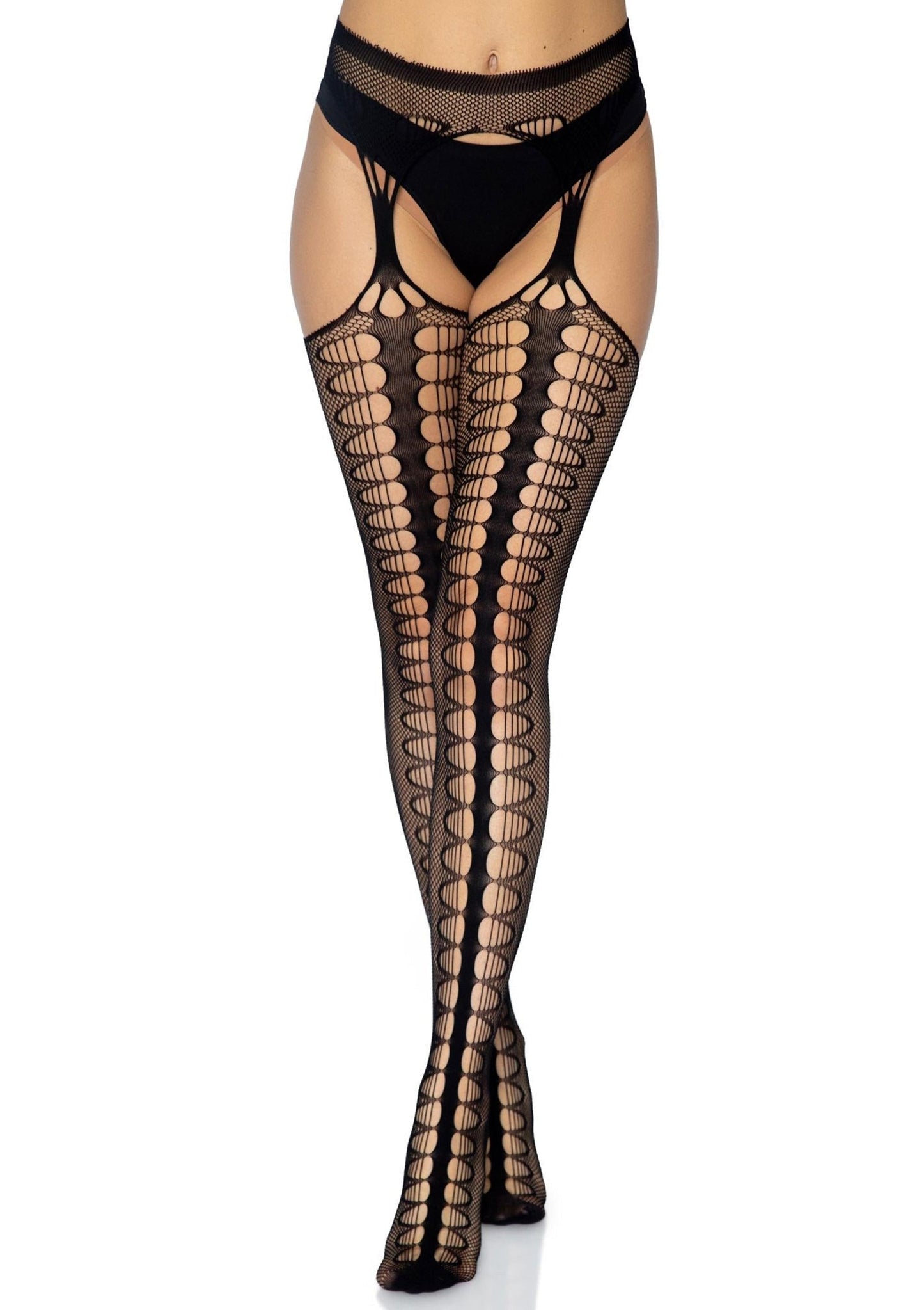 Scale Net Suspender Hose