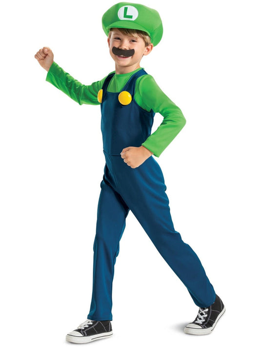 Super Mario Brothers Luigi Costume
