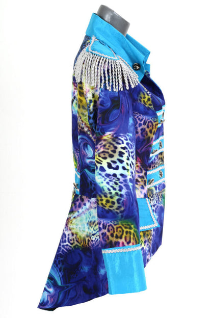 Carnavalsjas Blue Fantasy Kort