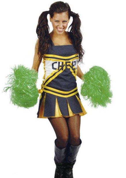 Cheerleader Pom-Pom Groen