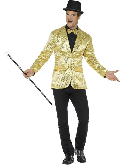 Gouden pailletten jas