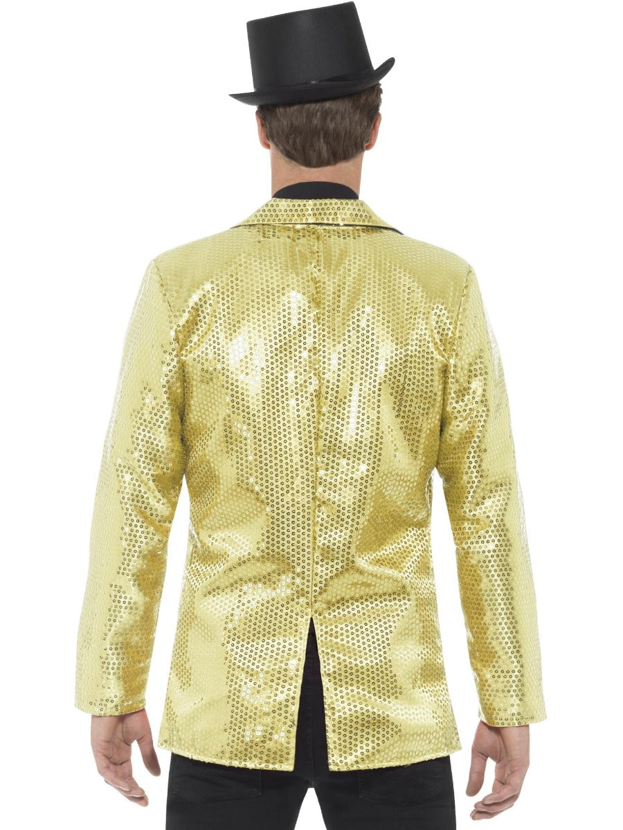 Gouden pailletten jas