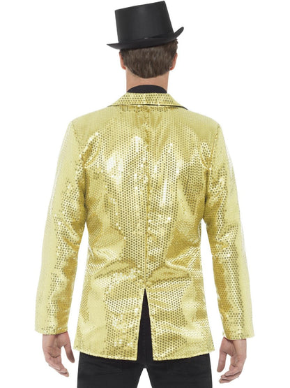 Gouden pailletten jas