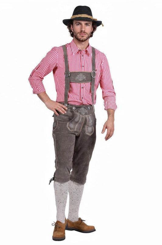 Lederhose Ulrich Grijs