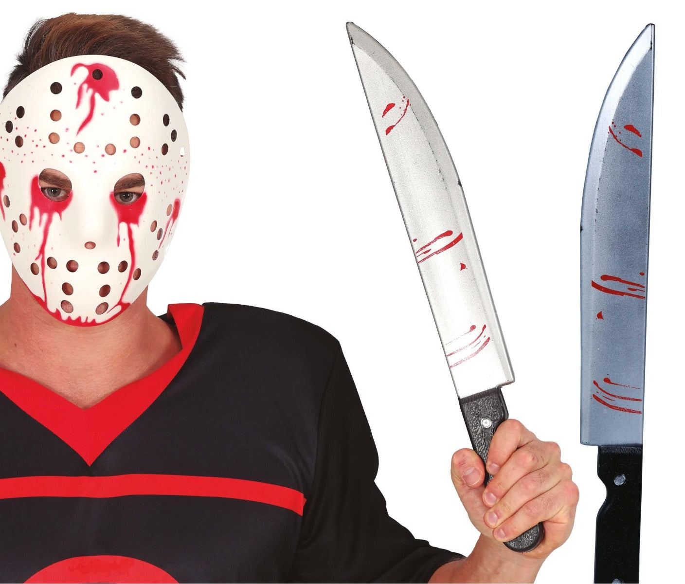 Knife with blood 45 cms