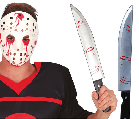 Knife with blood 45 cms