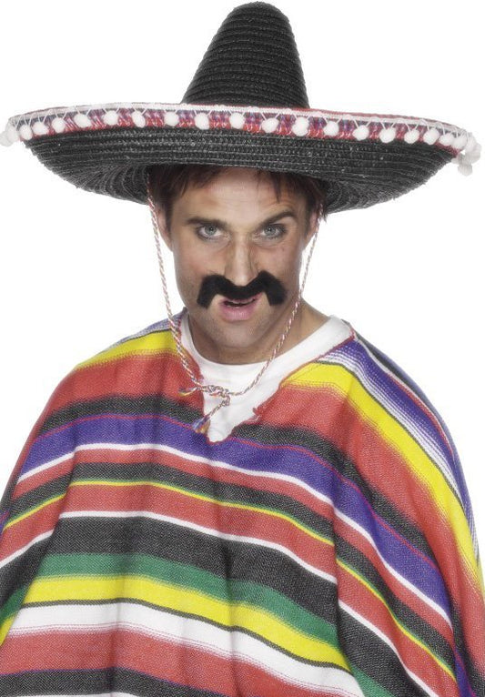 Zwarte Sombrero Hoed