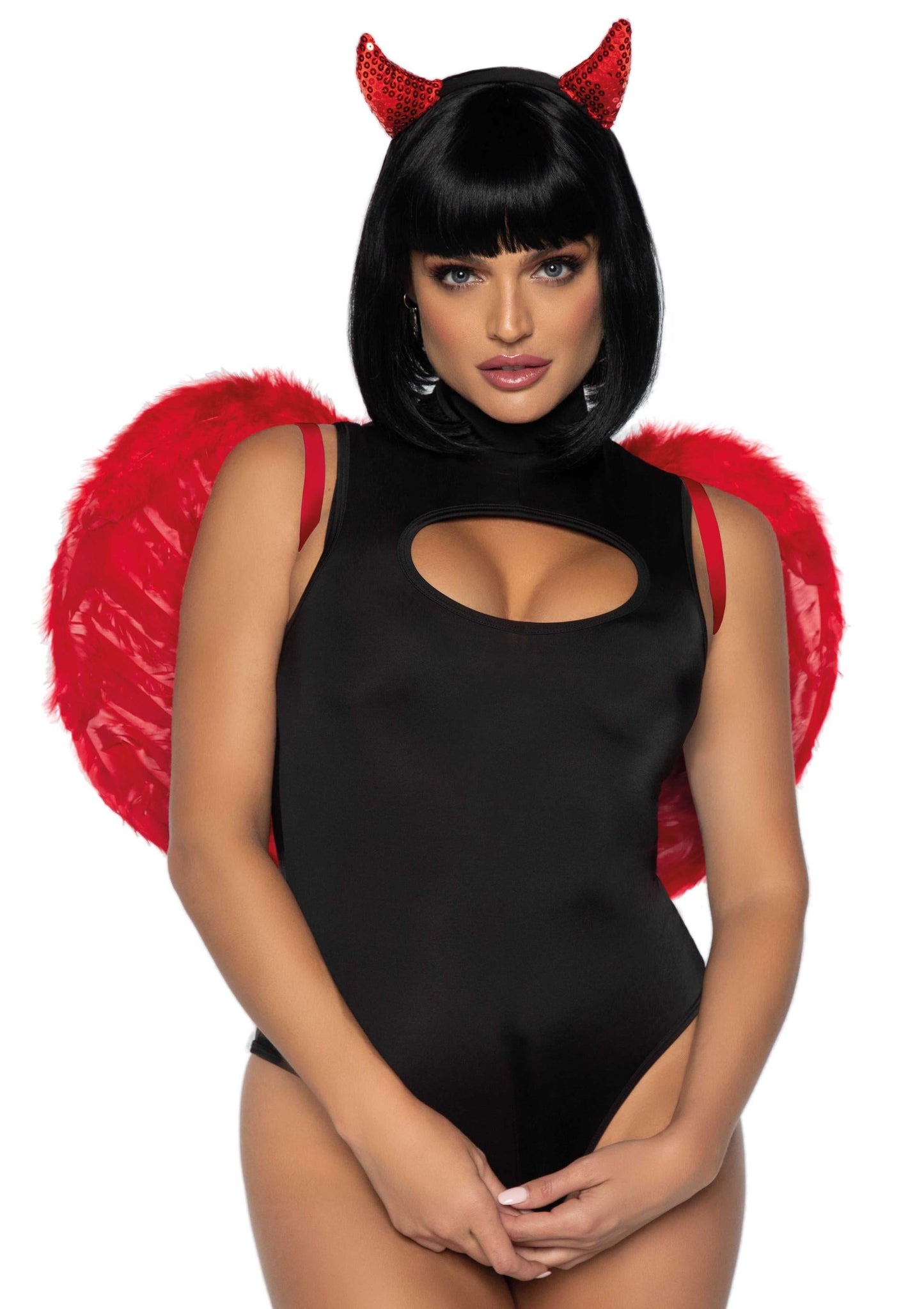 Marabou Feather Devil Wings