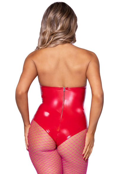 Vinyl Boned Bodysuit