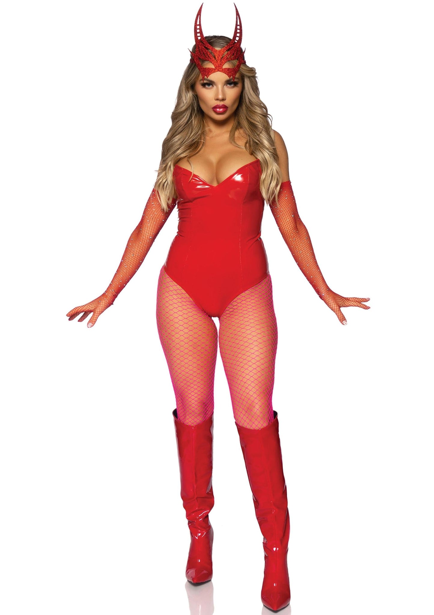 Vinyl Boned Bodysuit