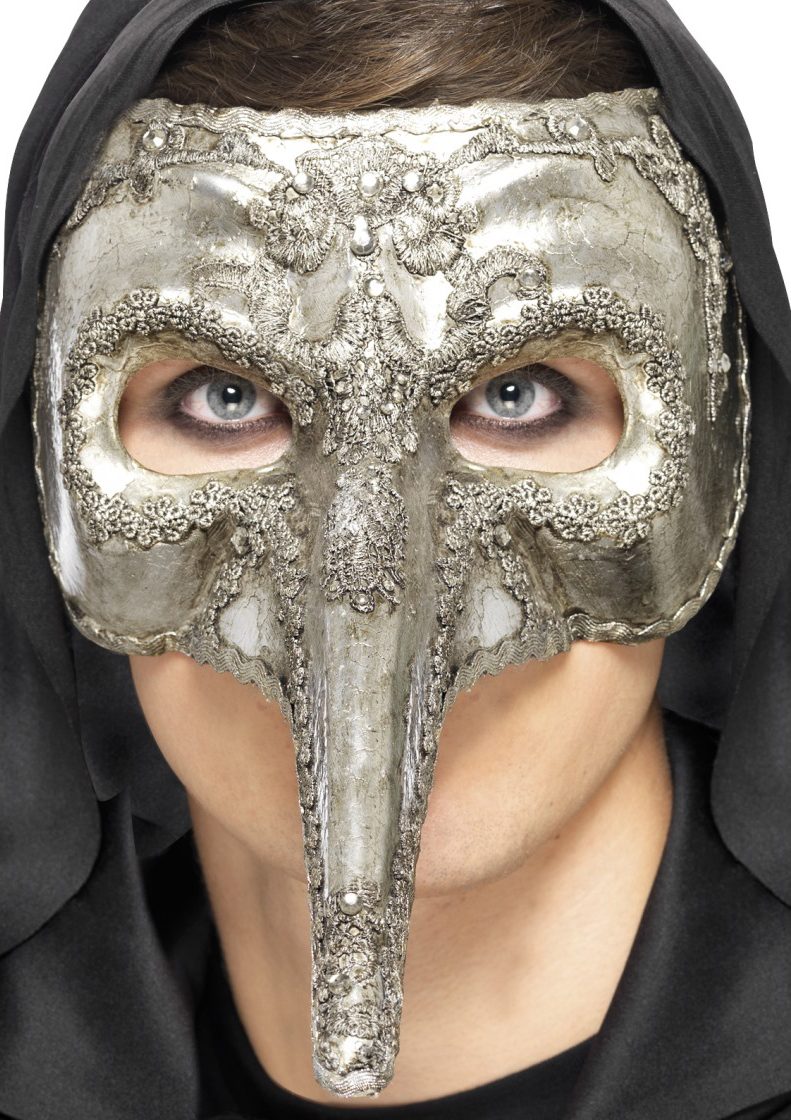 Luxe Venetian Capitano Mask
