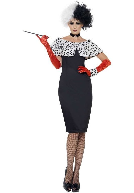 Cruella De Ville Dalmatier Jurk