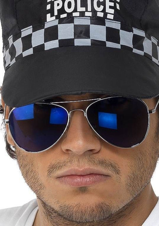 Pilotenbril Blauw Glas