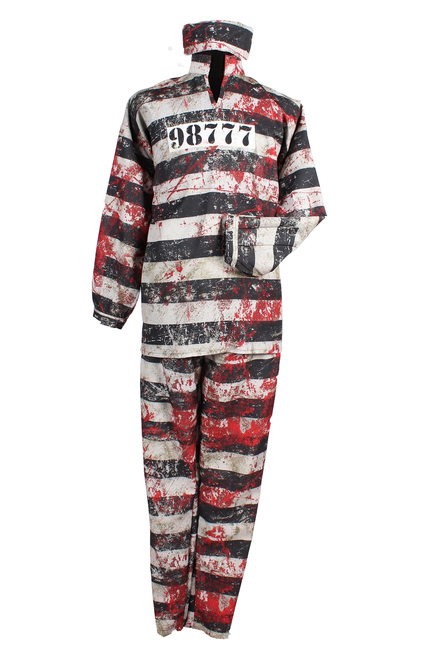 Bloody prisoner man